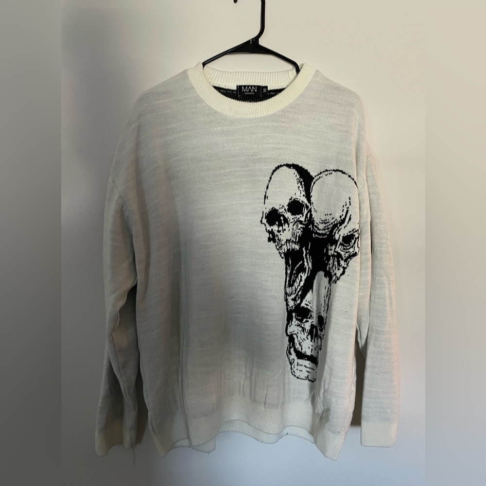 Skull Crewneck Sweater
